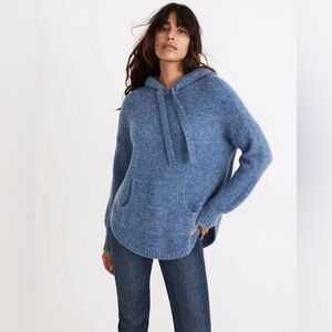 Madewell Wilmington Hoodie Sweater Size M‎ Wool Blend